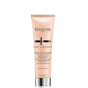 Kérastase Leave-in Curl Manifesto Leave-in Crème De Jour Fondamentale, Cabelos cacheados ou crespos, Definição de cachos, Mel de Manuka, Glicerina, Ceramidas, 150 ml