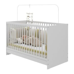 Berço 3 em 1 para Colchão 60 x 130 cm Multimóveis Mp0527g Branco