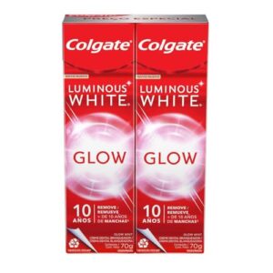 Creme Dental Para Clareamento Colgate Luminous White Glow 70g 2 un