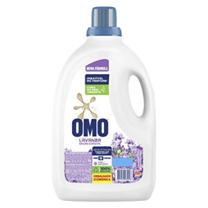 OMO Lava-Roupas Líquido Lavanda Galão 5L Embalagem Econômica Edição Especial