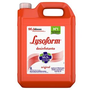 Lysoform Original, Desinfetante Líquido, Limpeza Pesada e Eficiente, 5l