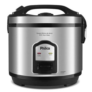 PANELA DE ARROZ PH5P VISOR GLASS INOX 127V