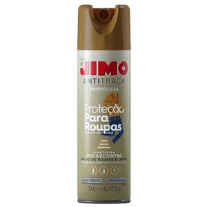 Jimo Anti Traça Inseticida Proteção Para Roupas E Livros Sem Cheiro Aerossol 300Ml
