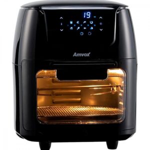 Fritadeira Sem Óleo Air Fryer Oven 12L Amvox Preto 1700W 110V - Fritadeira sem Óleo / Air Fryer