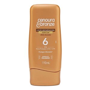 Cenoura e Bronze Loção Bronzeadora Com Cor Fps6