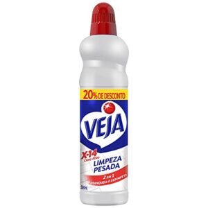 Veja Limpador Para Limpeza Pesada Cloro Ativo Embalagem Econômica 500Ml