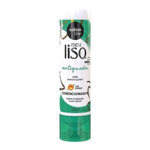 Salon Line, Condicionador, Meu Liso Antiqueda, Vegano - Para Cabelos Lisos, Alisados ou Relaxados, 300ml