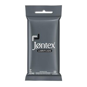 Preservativo Camisinha Jontex Lubrificado - 12 Unidades