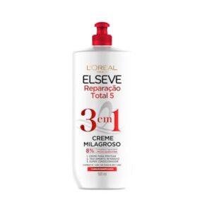 Creme Milagroso 3 em 1 Elseve Reparação Total 5 500ml