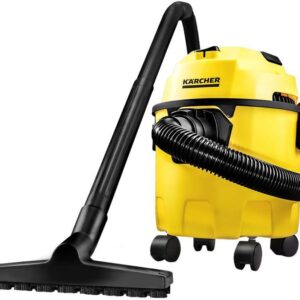Aspirador de Pó e Água 3 em 1 Kärcher 1500W WDL 1 Amarelo - Aspirador de Pó e Água