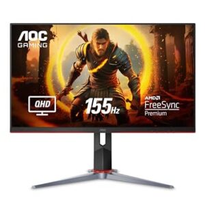 Monitor Gamer AOC HERO QUAD 27" 155Hz QHD 1440p 1ms AMD FreeSync Q27G2