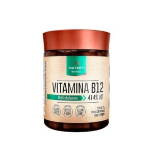 NUTRIFY - Vitamina B12 60 Cápsulas - Energia e Saúde - Absorção Eficiente - Vegano e Natural
