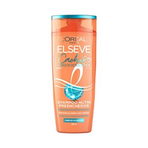 L'Oréal Paris Elseve Shampoo Nutri Preenchedor Cachos Longos Dos Sonhos, Preenche os Cachos com Nutrição, 400ml