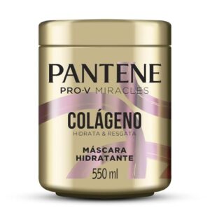 Máscara Hidratante Pantene Colágeno Hidrata e Resgata 550ml, Pantene