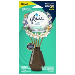 Glade Aromatizador de Ambiente Difusor Frescor de Águas Florais 100ml