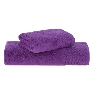Jogo de Toalhas Buddemeyer Hannah Intense Air Banhão Roxo 2 peças