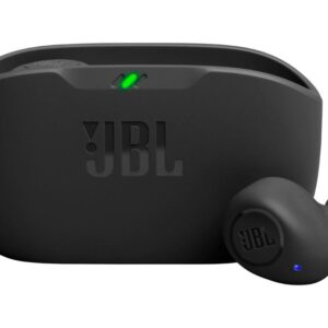 Fone de Ouvido Bluetooth JBL Wave Buds Intra-auricular com Microfone Preto - Fone de Ouvido Bluetooth