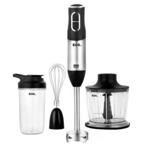 Mixer 3 Em 1 EOS EMX02 2 Velocidades 600W Inox com Preto 220V - Mixer