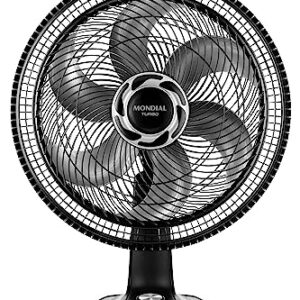 Ventilador de mesa Mondial 127V, 40cm, 6 pás, Turbo - VT-40-NB