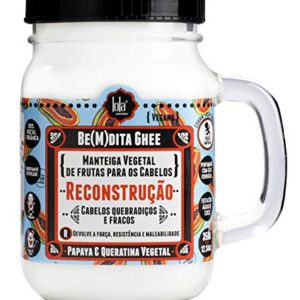 Lola Cosmetics Be(M) dita Ghee Reconstrução - Máscara 350g, Branco