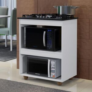 Balcão para Cooktop 5 Bocas Turim - kaiki - Outros Móveis