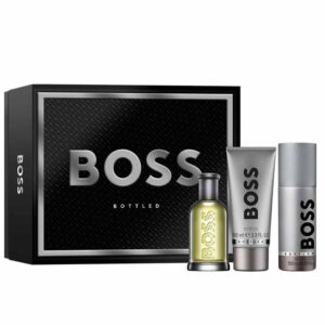 Hugo Boss Boss Bottled Coffret Perfume Masculino EDT + Showe Gel + Desodorante - Kit de Perfume