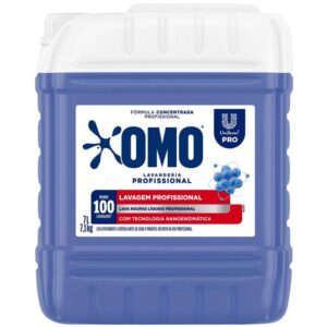 Sabão Líquido Omo Lavanderia Profissional Lavagem Perfeita Profissional 7L - Sabão Líquido