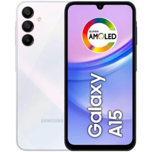 Smartphone Samsung Galaxy A15 6,5" 128GB Azul Claro 4G 4GB RAM Câm. Tripla 50MP + Selfie 13MP 5000mAh Dual Chip - Galaxy A15