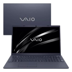 Notebook Vaio Fe15 Amd Ryzen 5-5500u Linux 8GB 256gb 15,6” Cinza - Notebook Vaio