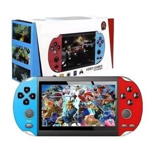 Vídeo Game console Portátil Retrô X7 Tela 5.1 pol - Unity - Minigame