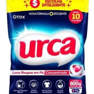 Lava Roupas Pó Concentrado Urca Sachê - 800g - Sabão em Pó