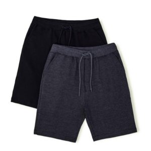 Kit Com 2 Bermudas Básicas Masculinas Em Moletom - Hering - Bermuda Masculina