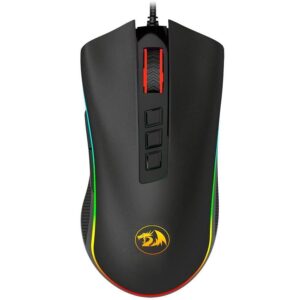 Mouse Gamer Redragon Cobra, Chroma RGB, 10000DPI, 7 Botões, Preto - M711 V2 - Mouse Gamer
