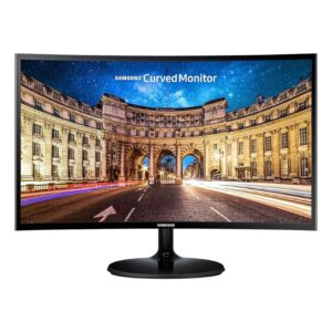 Monitor Curvo Samsung 27" FHD, HDMI, VGA, Freesync, CF390 - Monitor para PC