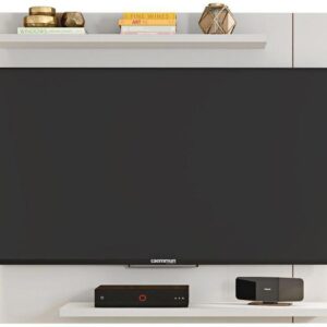 Painel para TV até 58” Caemmun Cross - 2 Prateleiras - Painel para TV