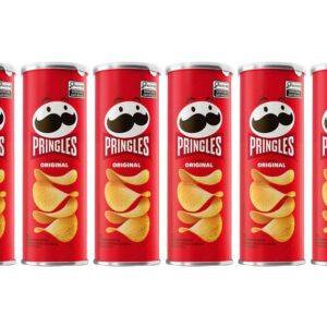 Kit Batata Pringles Original 104g 6 Unidades - Pringles