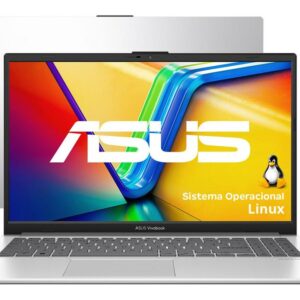 Notebook ASUS VivoBook Go 15 E1504GA-NJ447 Intel Core i3 4GB RAM SSD 256GB 15,6" Full HD Linux 90NB0ZT1-M00PS0 - Notebook