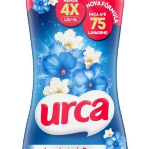 Amaciante Concentrado Urca Brisa 1,5l - Rende 75 Lavagens - Amaciante