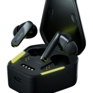 WAAW by ALOK Fone de Ouvido Gamer ENERGY 100EBG sem Fio Bluetooth, Até 13h de Autonomia, Intra-Auricular com Microfone