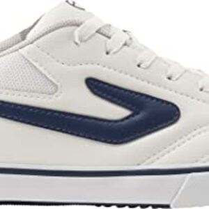 Chuteira Topper Dominator 3 LT, Masculino, Branco/Marinho, 40