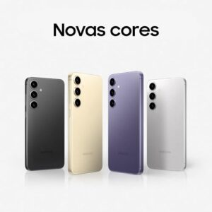 Smartphone Samsung Galaxy S24+, Galaxy AI, Selfie de 12MP, Tela de 6.7" 1-120Hz, 512GB, 12GB RAM - Cinza