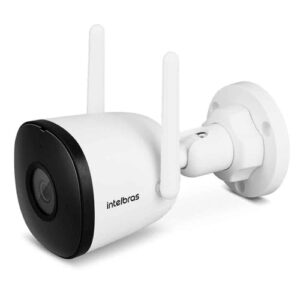 Intelbras Câmera de Vídeo Wi-Fi Full HD iM5 SC com cartão MicroSD 32GB Branco