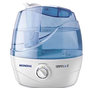 Umidificador de Ar Ultrassônico Comfort Air 2, Mondial, Branco/Azul, 30W, Bivolt - NUA-02