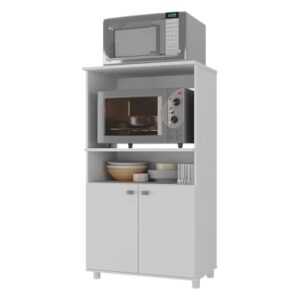 Balcão Multiuso Multimóveis Para Forno E Microondas Branco Premium