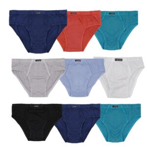 Kit 9 Cuecas Slip Tradicional 100% Algodão Adulto - Dulce Seduccíon - Cueca