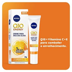 NIVEA Creme Facial Antissinais Q10 Energy Olhos 15g
