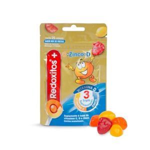 Redoxitos Vitamina Infantil, Sabor Mix de Frutas, contém 25 gomas