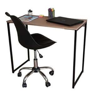 Mesa de Escritório Strassis Design SD-3015 Metal e MDF Cor: Preta