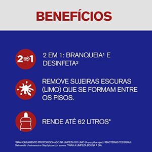 Veja Limpador X14 Limpeza Pesada 2Em1 Cloro Ativo 1 L 1L