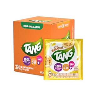 TANG Refresco Em Pó Tang Maracujá Display Com 18 Unidades De 18G